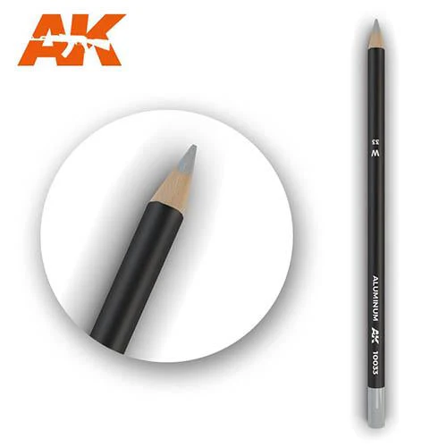 AK Interactive AK10033 Weathering Pencil Aluminum