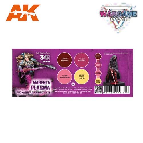 AK Interactive AK1068 Wargame Color Magenta Plasma and Glowing Effects Acrylic Paint Set (3rd Generation) - Image 2