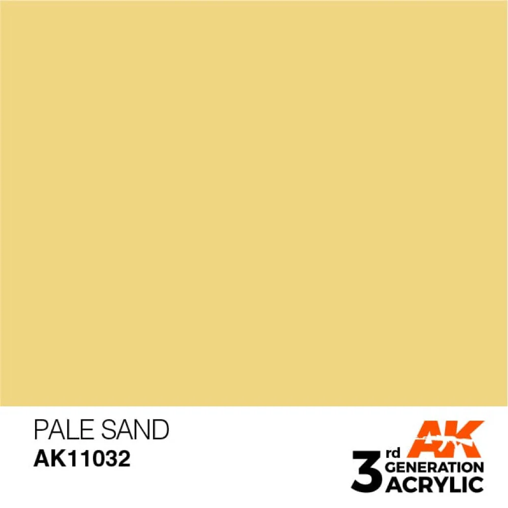 AK Interactive AK11032 Pale Sand Acrylic Paint 17ml (3rd Generation) - Image 2