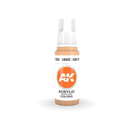AK Interactive AK11052 Basic Skin Tone Acrylic Paint 17ml (3rd Generation)