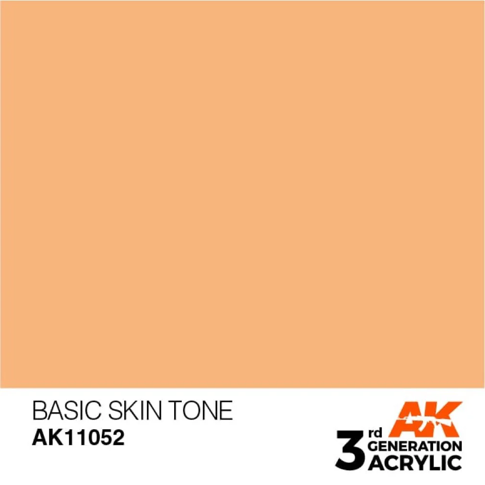 AK Interactive AK11052 Basic Skin Tone Acrylic Paint 17ml (3rd Generation) - Image 2