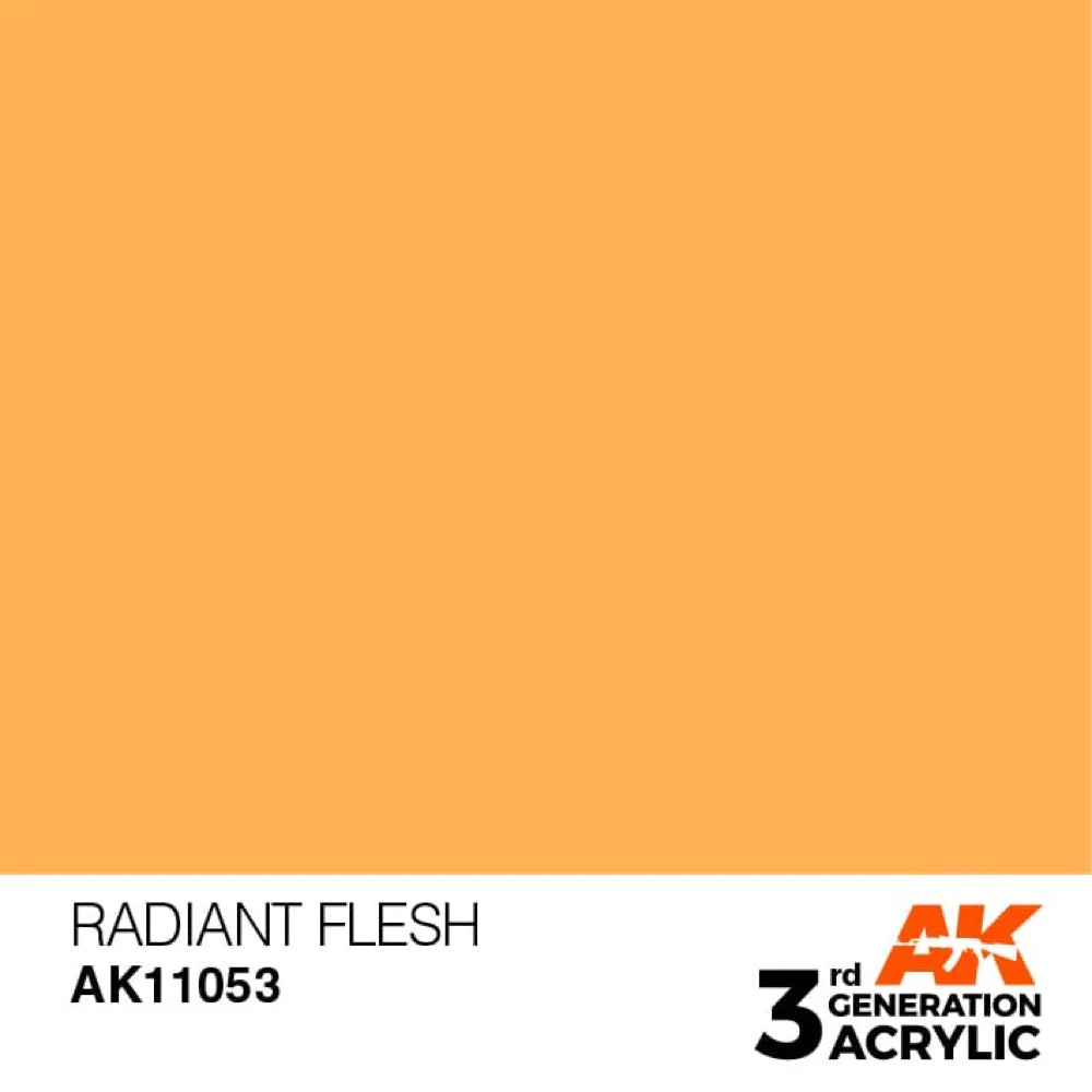AK Interactive AK11053 Radiant Flesh Acrylic Paint 17ml (3rd Generation) - Image 2