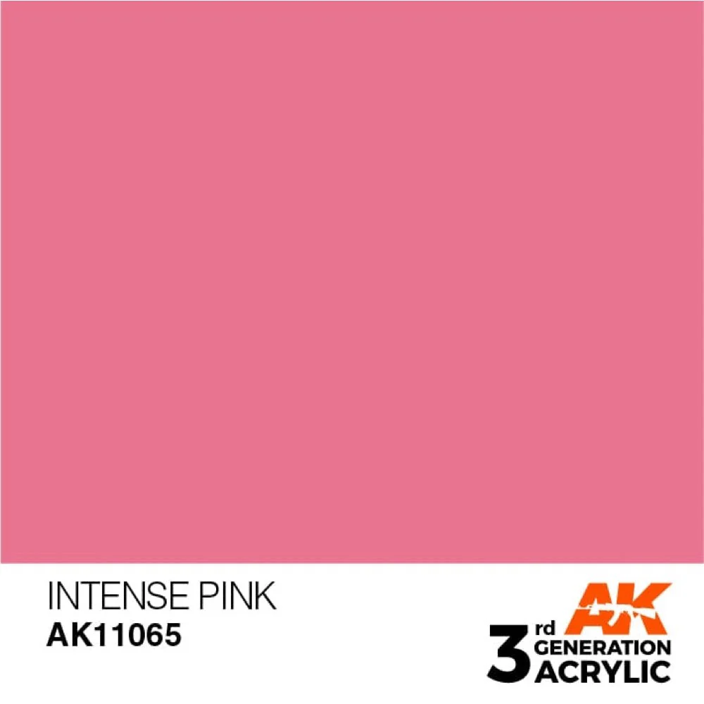 AK Interactive AK11065 Intense Pink Intense Acrylic Paint 17ml (3rd Generation) - Image 2