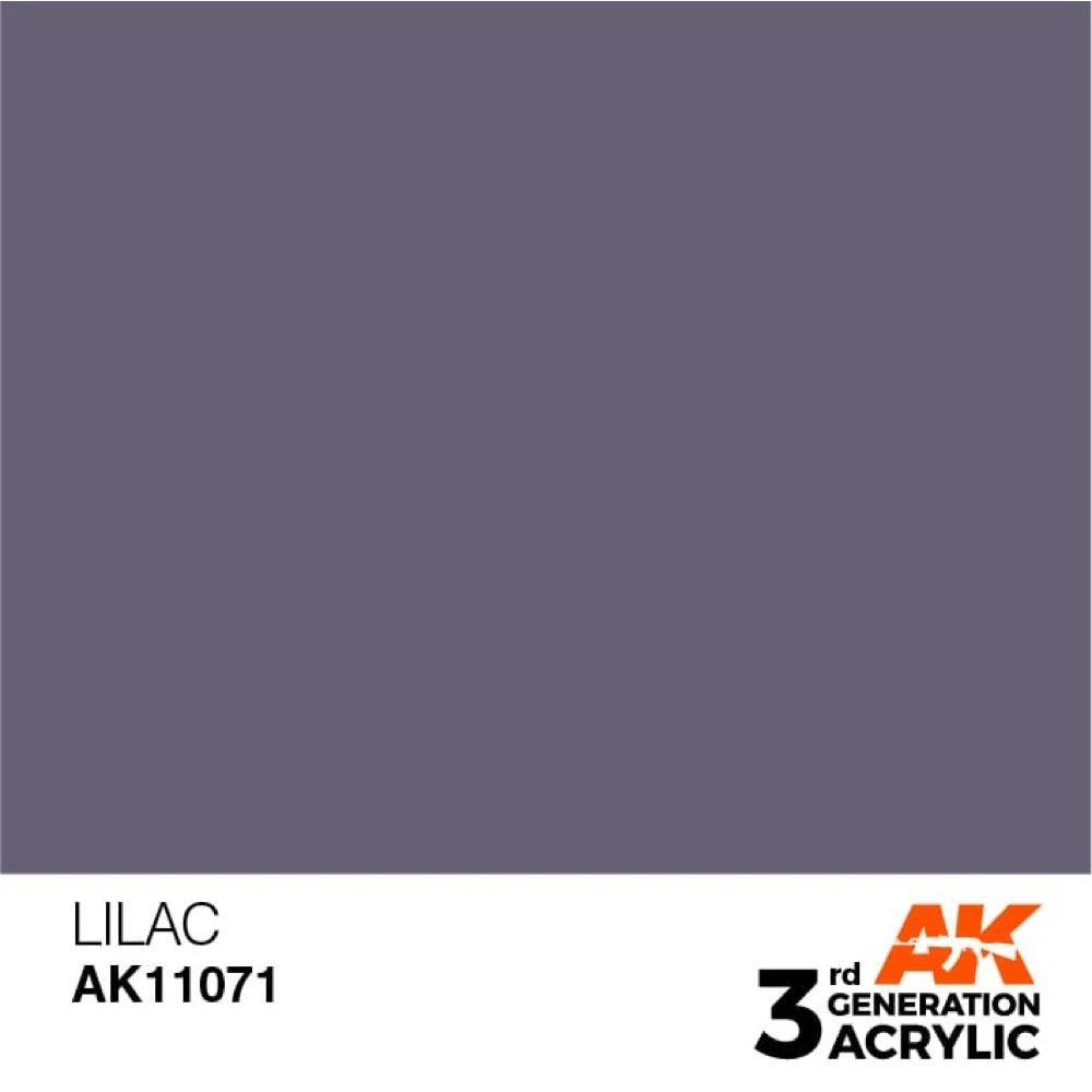AK Interactive AK11071 Lilac Acrylic Paint 17ml (3rd Generation) - Image 2