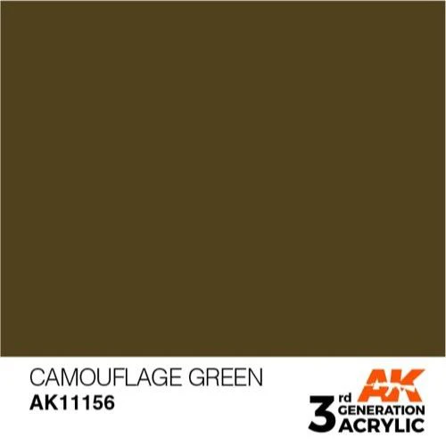 AK Interactive AK11156 Camouflage Green Acrylic Paint 17ml (3rd Generation) - Image 2