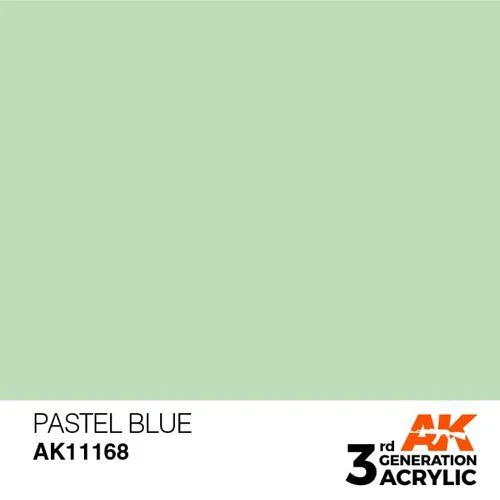 AK Interactive AK11168 Pastel Blue Acrylic Paint 17ml (3rd Generation) - Image 2