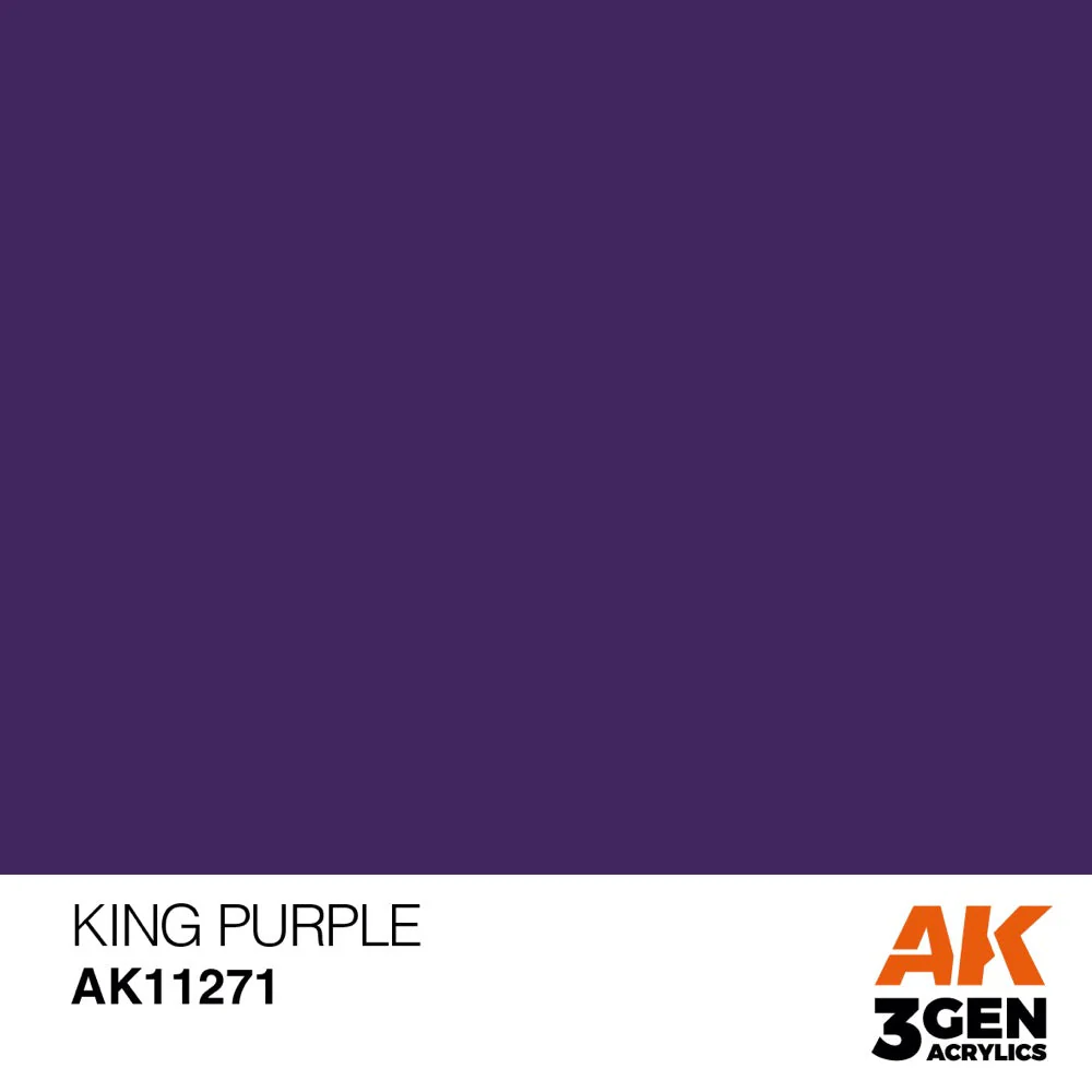 AK Interactive AK11271 Colour Punch Ultra Pigmented King Purple 17 ml (3rd Generation) - Image 2