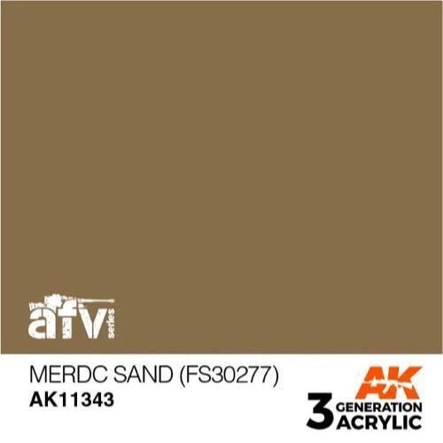 AK Interactive AK11343 AFV Series MERDC Sand FS30277 Acrylic Paint 17ml 3rd Generation - Image 2