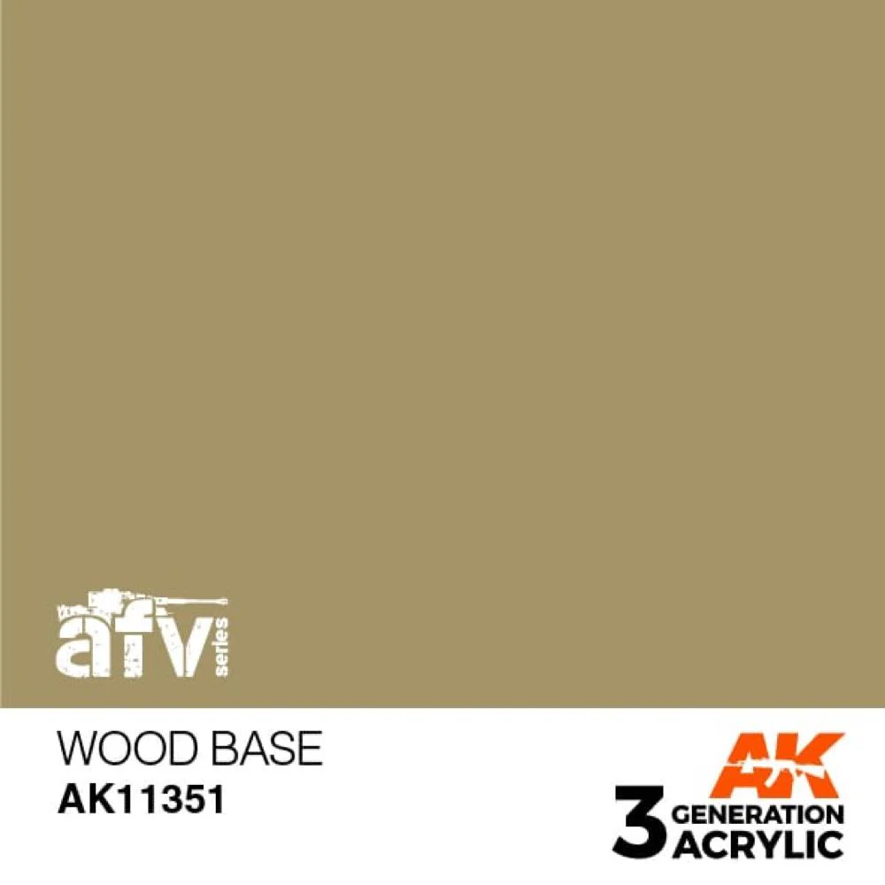 AK Interactive AK11351 AFV Series Wood Base Acrylic Paint 17ml 3rd Generation - Image 2