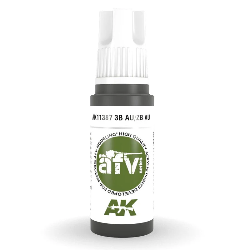 AK Interactive AK11387 AFV Series 3B AU/ZB AU Acrylic Paint 17ml 3rd Generation