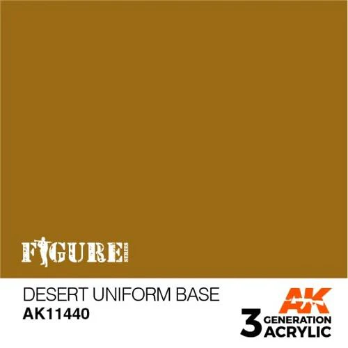 AK Interactive AK11440 Figure Series Desert Uniform Base Acrylic Paint 17ml 3rd Generation - Image 2