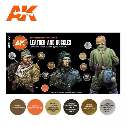 AK Interactive AK11620 Leather and Buckles 3rd Generation - Image 2