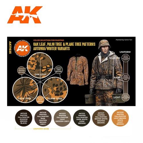 AK Interactive AK11625 Oak Leaf Autumn-Winter 3rd Generation - Image 2