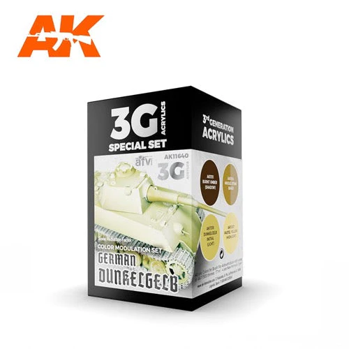 AK Interactive AK11640 German Dunkelgelb Modulation 3G