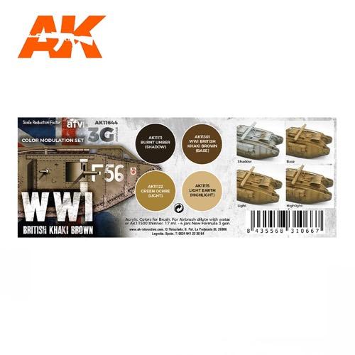 AK Interactive AK11644 WWI British Colours Mod 3rd Generation - Image 2