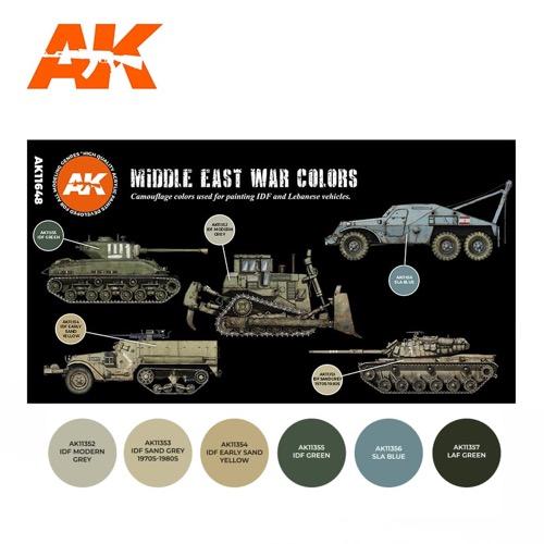 AK Interactive AK11648 Middle East War Colours 3rd Generation - Image 2