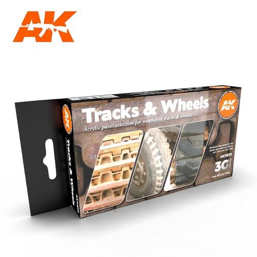 AK Interactive AK11672 Tracks and Wheels Colours 3rd Generation