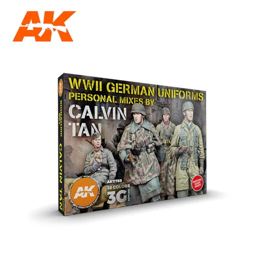 AK Interactive AK11759 Calvin Tan Personal Mixes Set