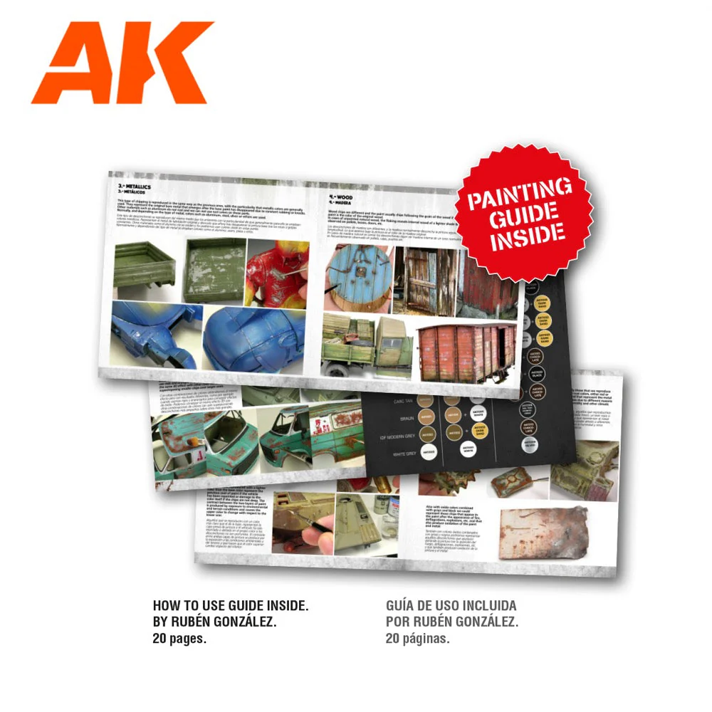AK Interactive AK11767 Signature Set Total Chipping Kristof Pulinckx Set - Image 4