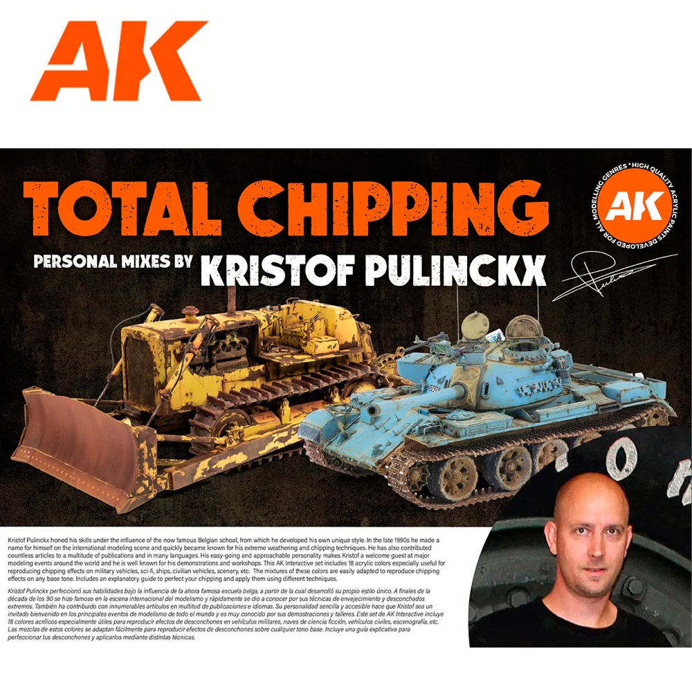 AK Interactive AK11767 Signature Set Total Chipping Kristof Pulinckx Set - Image 5