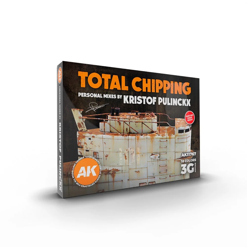 AK Interactive AK11767 Signature Set Total Chipping Kristof Pulinckx Set - Image 6