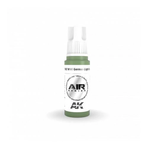 AK Interactive AK11802 Air Series WWI German Light Green Acrylic Paint 17ml 3rd Generation