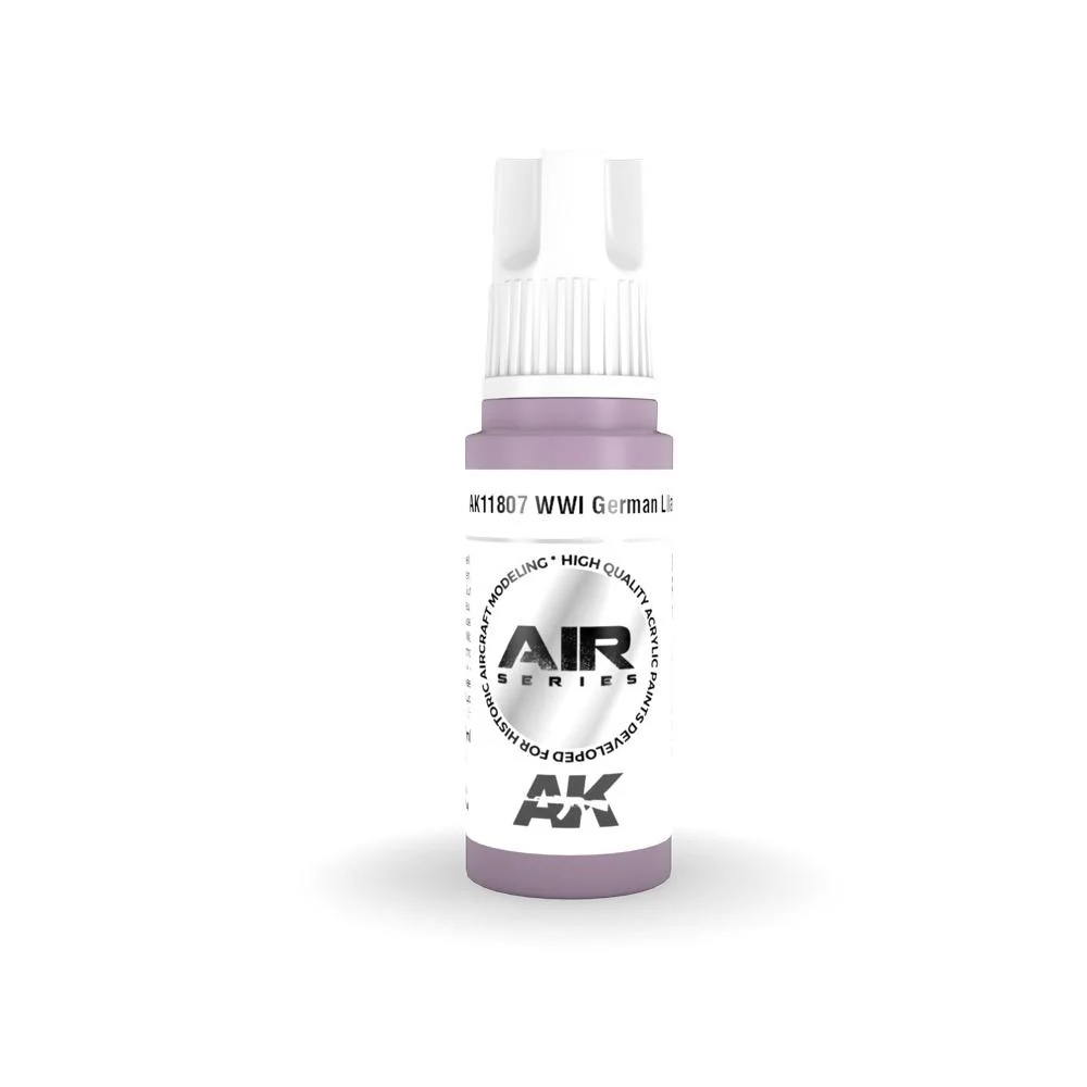 AK Interactive AK11807 Air Series WWI German Lilac Acrylic Paint 17ml 3rd Generation
