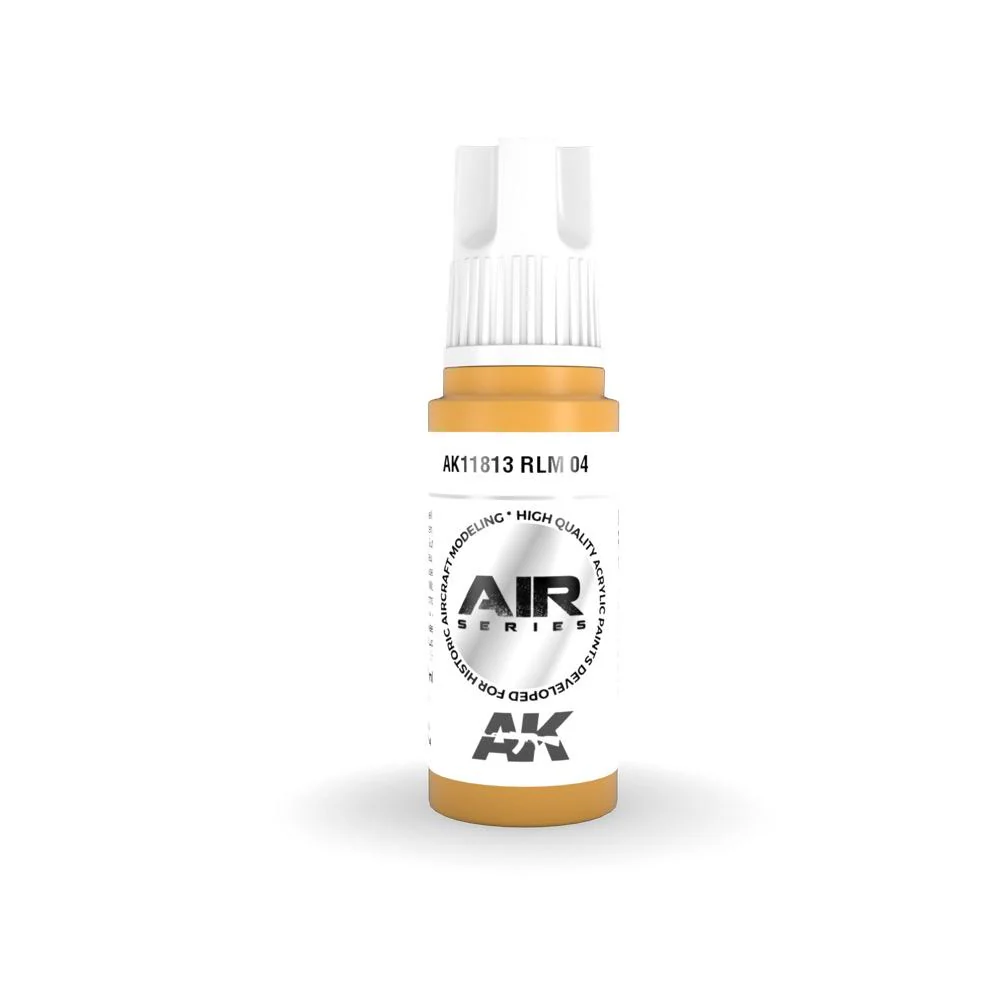 AK Interactive AK11813 Air Series RLM 04 Acrylic Paint 17ml 3rd Generation