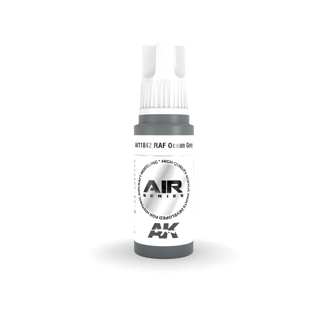 AK Interactive AK11842 Air Series RAF Ocean Grey Acrylic Paint 17ml 3rd Generation