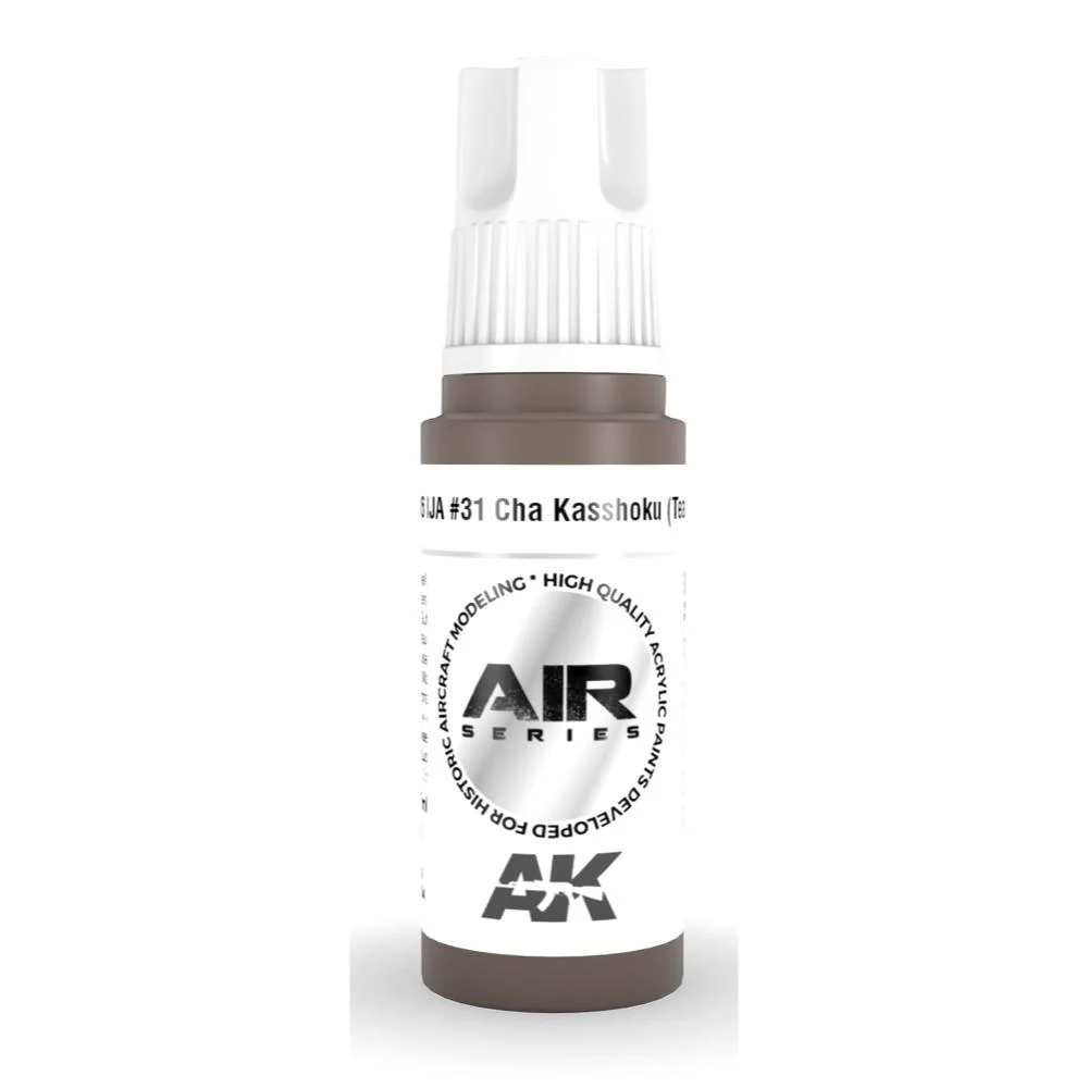 AK Interactive AK11906 Air Series IJA No.31 Cha Kasshoku Tea Colour Acrylic Paint 17ml 3rd Generation