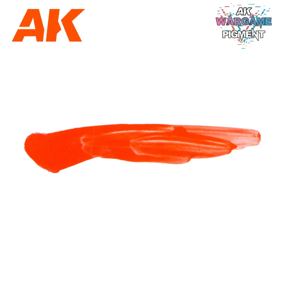 AK Interactive AK1213 Wargame Orange Blizzard Enamel Liquid Pigment 35ml - Image 2