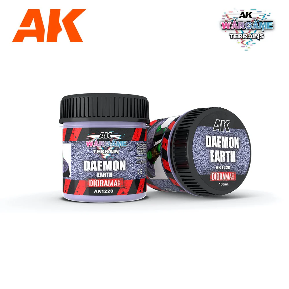 AK Interactive AK1220 Wargame Terrains Daemon Earth 100ml (Acrylic)