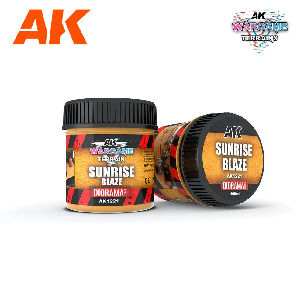 AK Interactive AK1221 Wargame Terrains Sunrise Blaze 100ml (Acrylic)