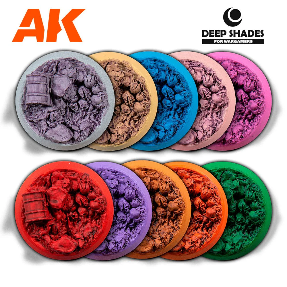 AK Interactive AK13005 Wargame Deep Shades Invocation Purple 30ml - Image 2