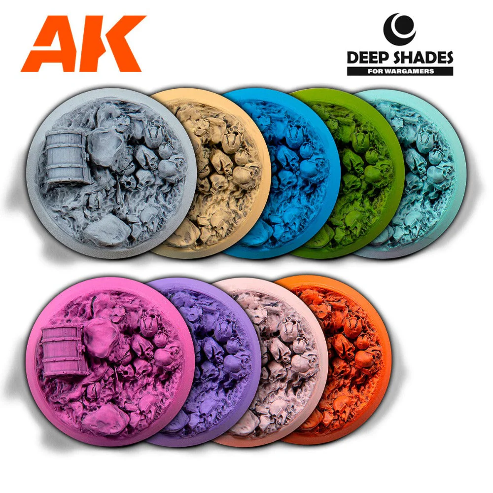 AK Interactive AK13008 Wargame Deep Shades Blue Moon 30ml - Image 2