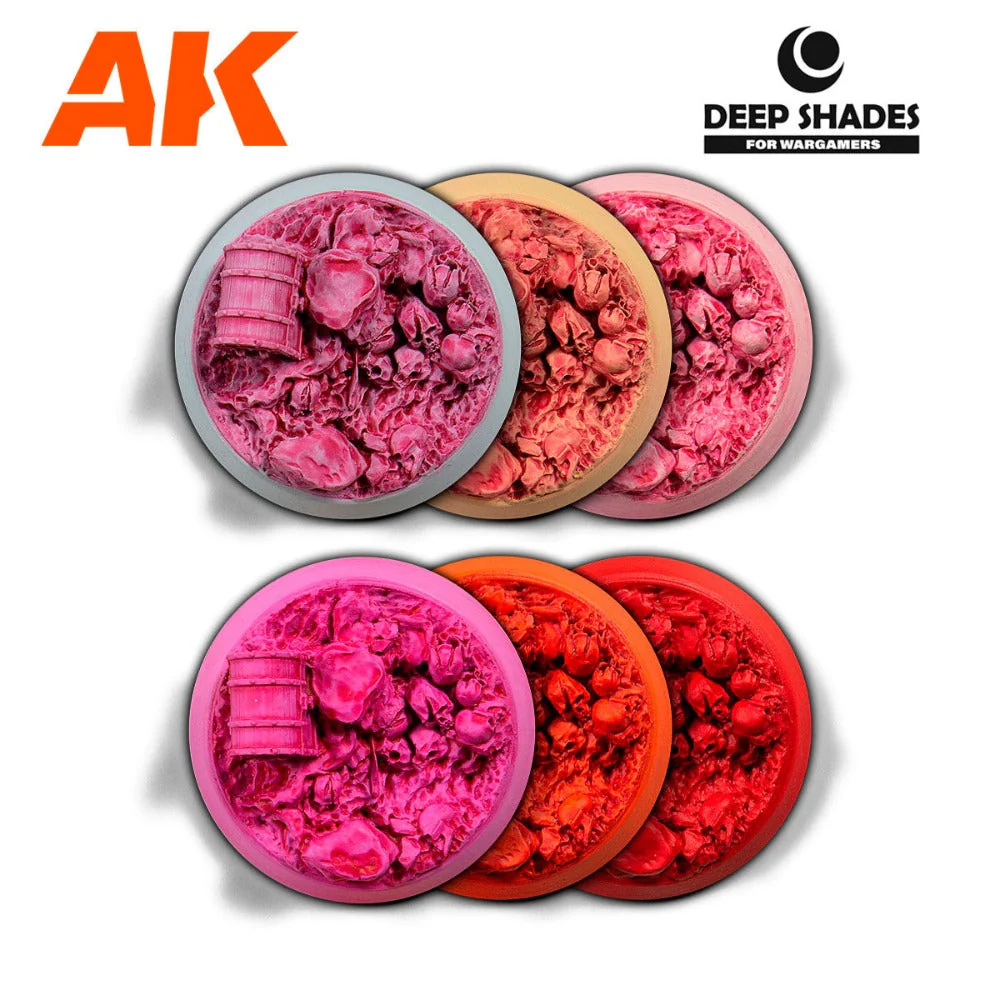 AK Interactive AK13009 Wargame Deep Shades Carmine Dawn 30ml - Image 2