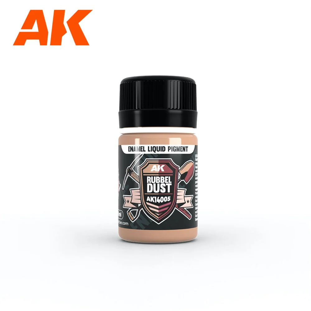 AK Interactive AK14005 Rubbel Dust Enamel Liquid Pigment35 ml