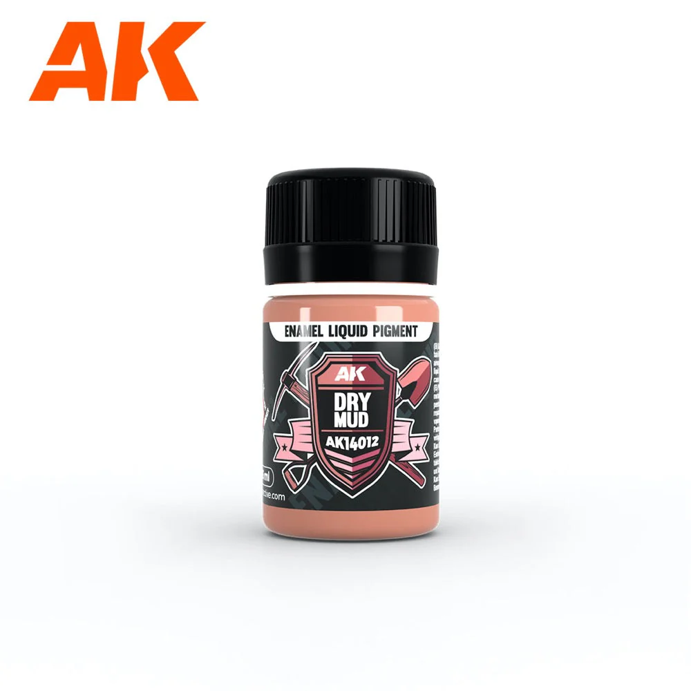 Ak Interactive AK14033 Mud Set Enamel Liquid Pigment - Image 3