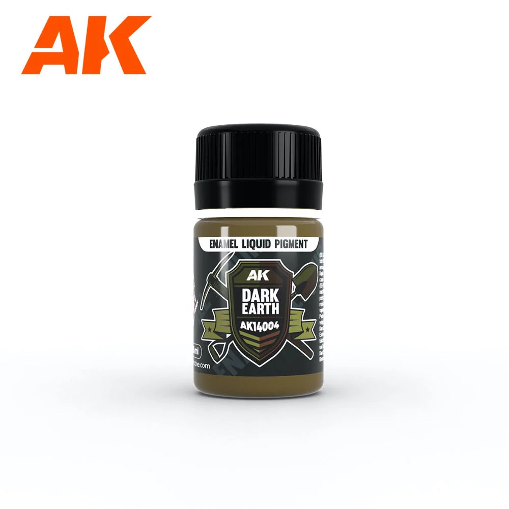 Ak Interactive AK14033 Mud Set Enamel Liquid Pigment - Image 4