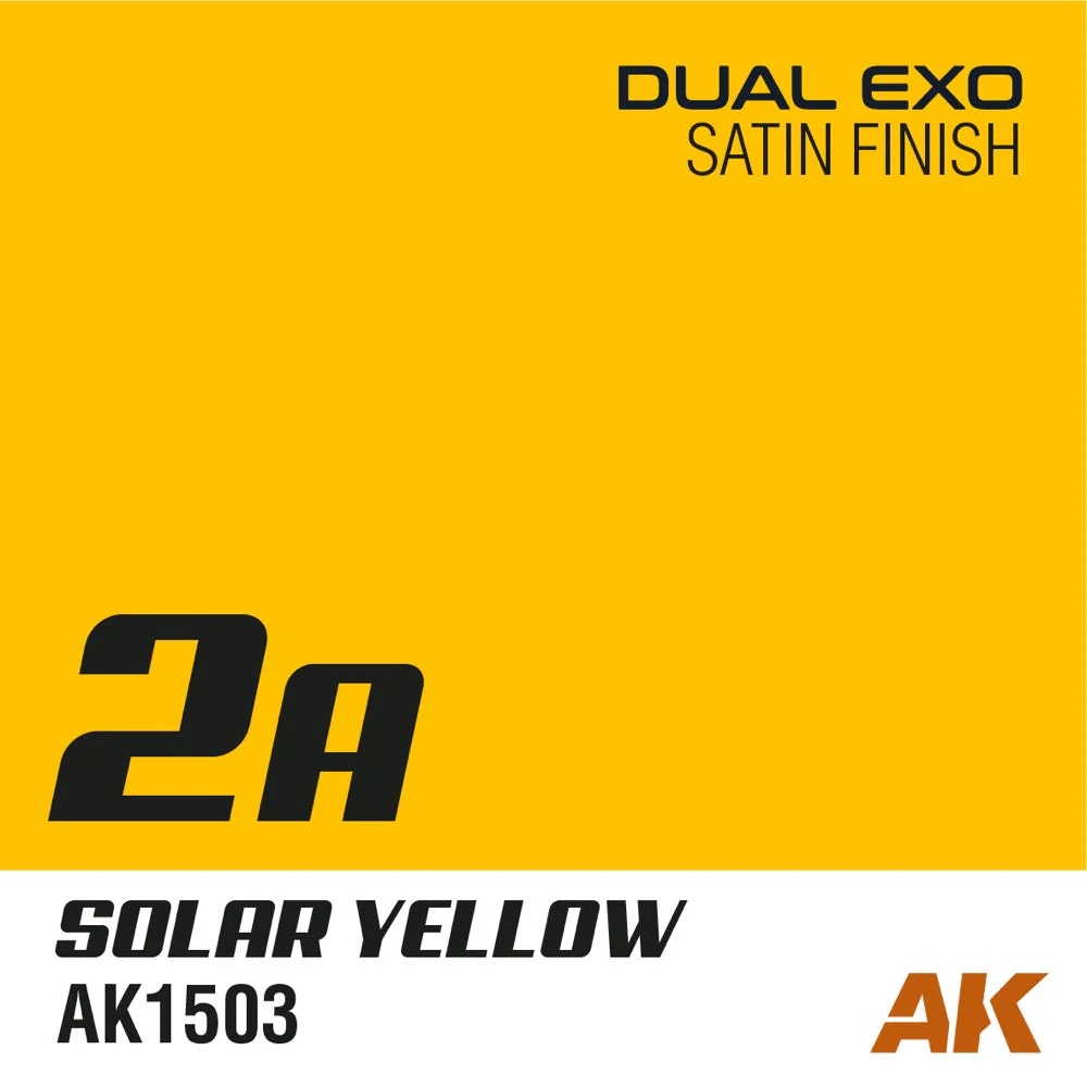 AK Interactive AK1503 Dual Exo Sc-Fi 2A Solar Yellow 60ml - Image 2