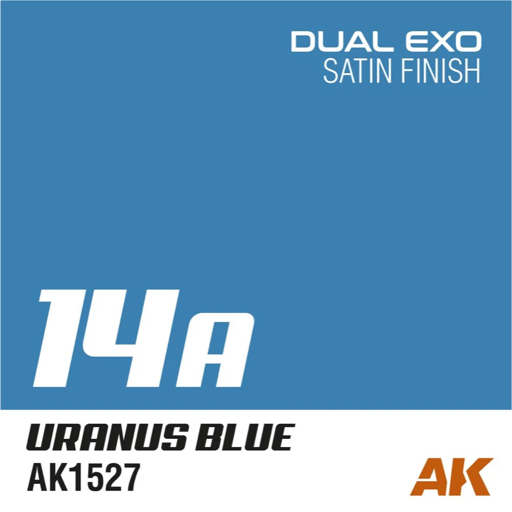 AK Interactive AK1527 Dual Exo Sc-Fi 14A Uranus Blue 60ml - Image 2