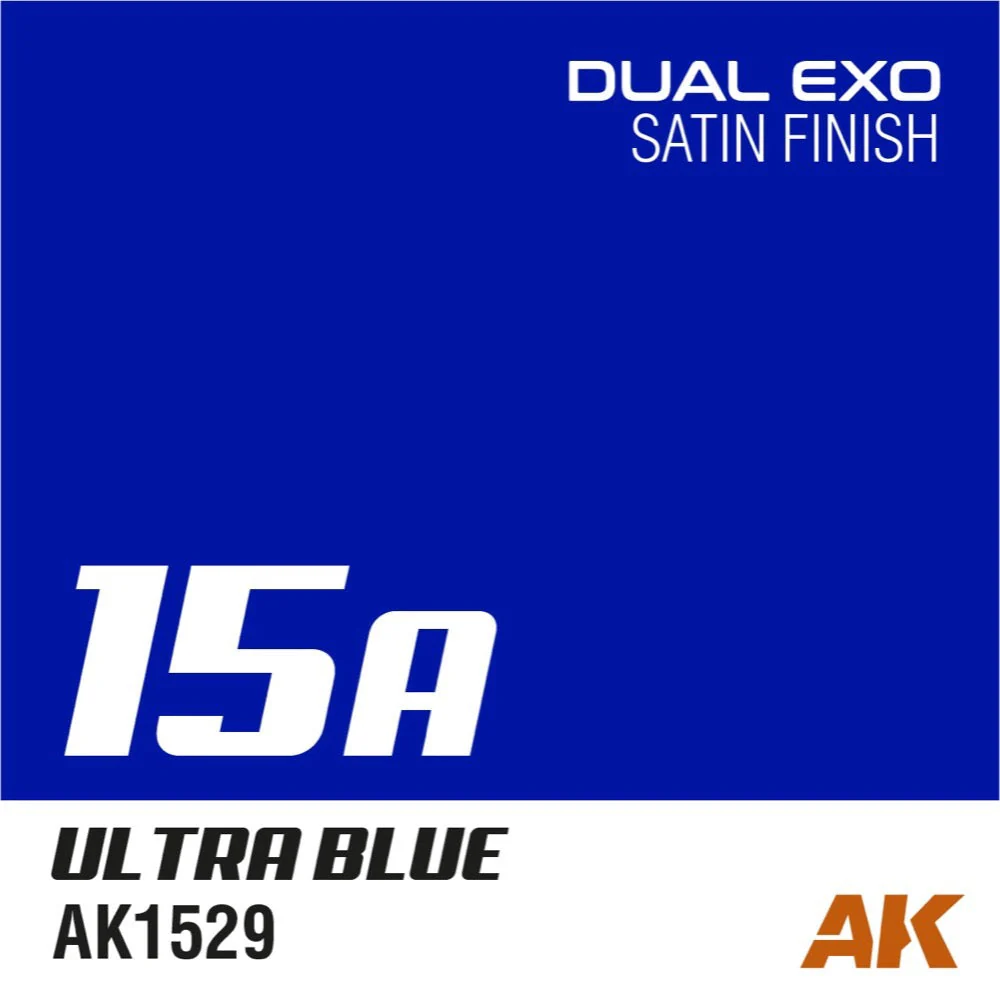 AK Interactive AK1529 Dual Exo Sc-Fi 15A Ultra Blue 60ml - Image 2