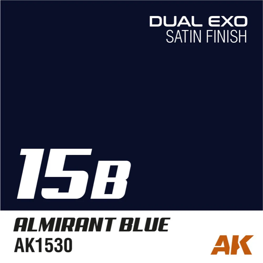 AK Interactive AK1530 Dual Exo Sc-Fi 15B Almirant Blue 60ml - Image 2