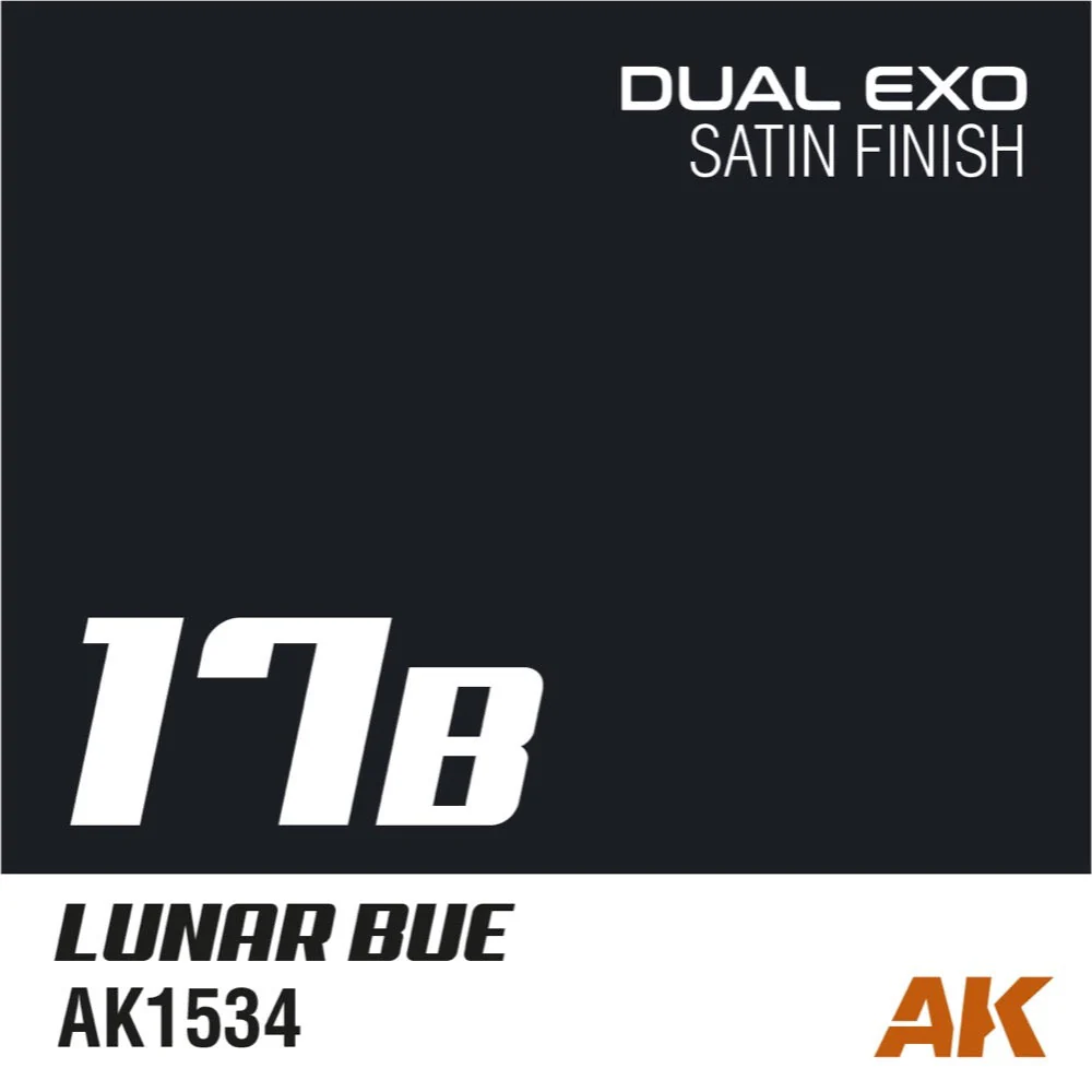 AK Interactive AK1534 Dual Exo Sc-Fi 17B Lunar Bue 60ml - Image 2