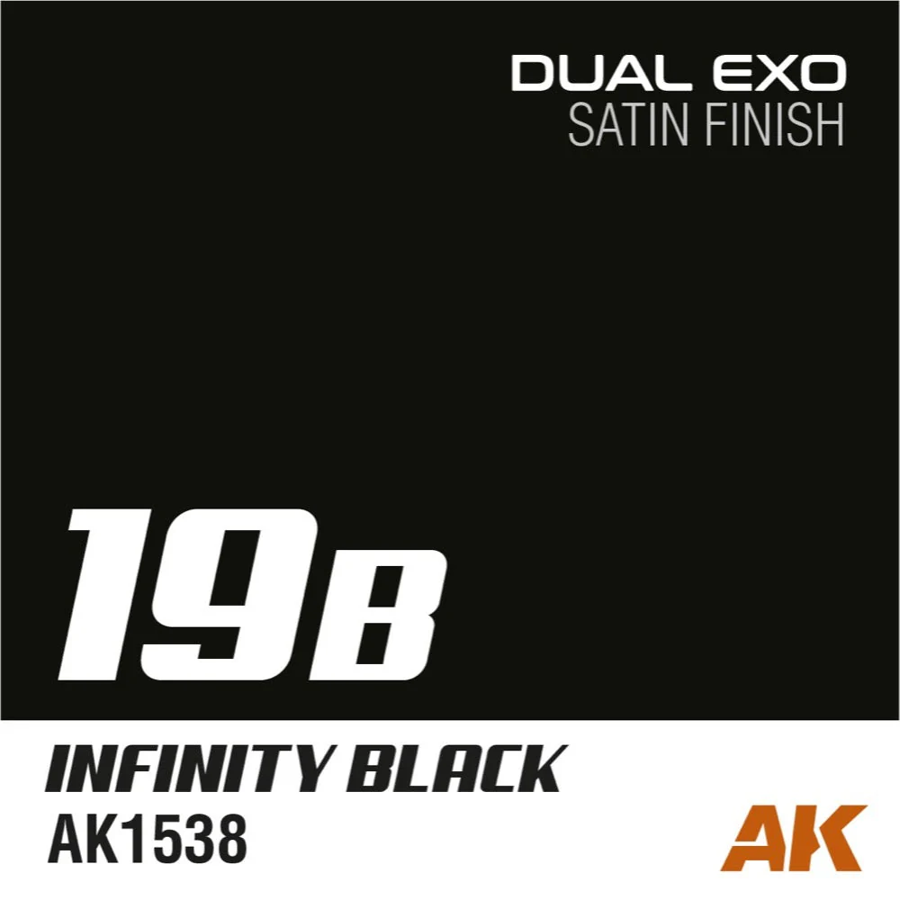 AK Interactive AK1538 Dual Exo Sc-Fi 19B Infinity Black 60ml - Image 2