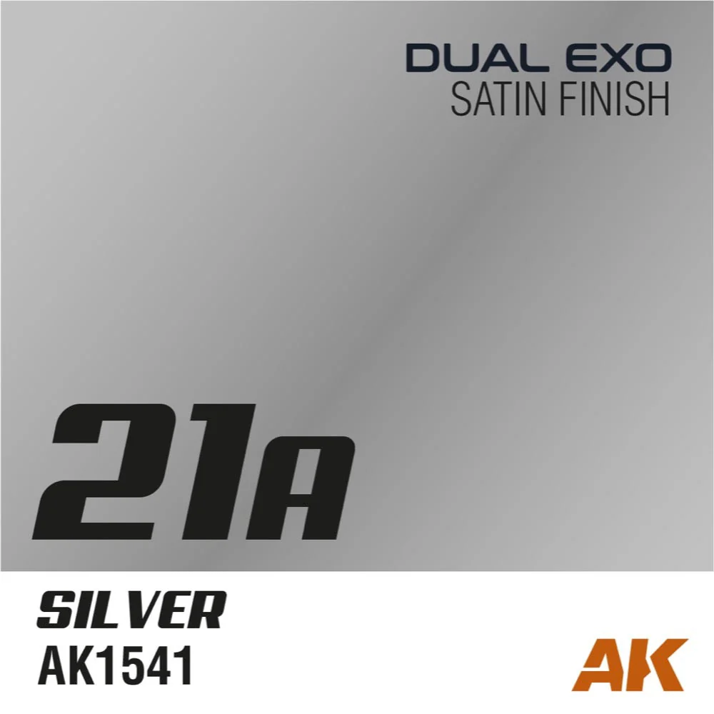 AK Interactive AK1541 Dual Exo Sc-Fi 21A Silver 60ml - Image 2