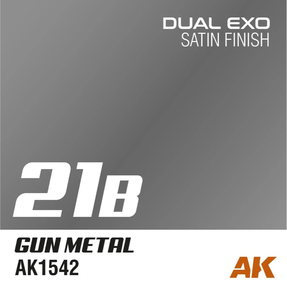 AK Interactive AK1542 Dual Exo Sc-Fi 21B Gun Metal 60ml - Image 2