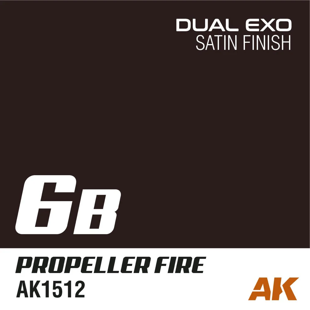 AK Interactive AK1548 Dual Exo Set 6 6A Oxide Red and 6B Propeller Fire - Image 4