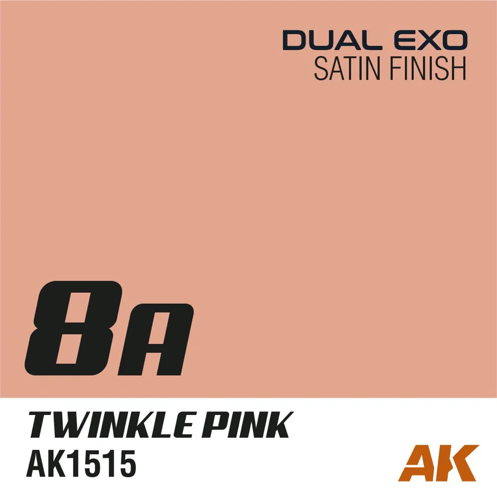 AK Interactive AK1550 Dual Exo Set 8 8A Twinkle Pink and 8B Chars Pink - Image 3