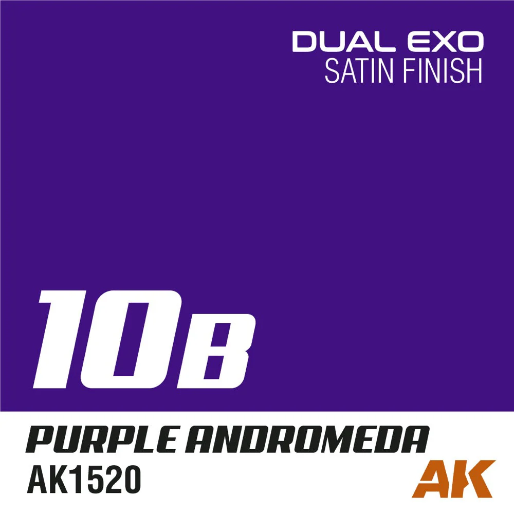 AK Interactive AK1554 Dual Exo Set 10 10A Purple Nebula and 10B Purple Andromeda - Image 4